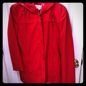 Calvin Klein rain coat